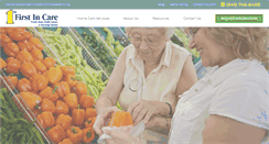 Desktop Screenshot of firstincare.com